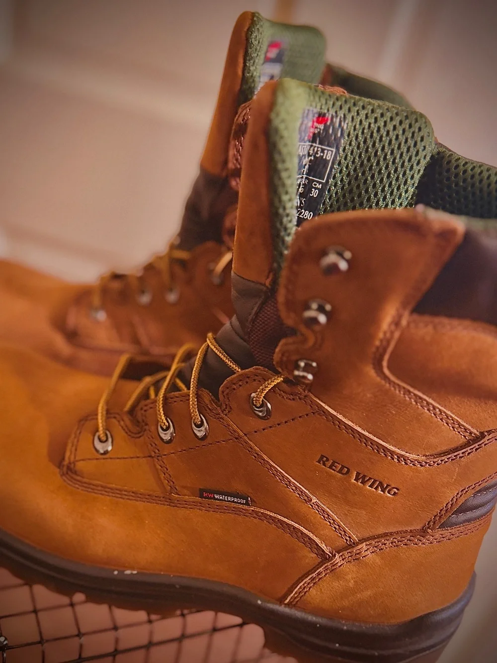 Red Wing Wrk Boots M:12!Water-P/insul(Composite/Non-Metallic Safety Toe-perfect